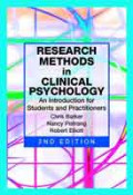 RESEARCH METHODS IN CLINICAL PSYCHOLOGY