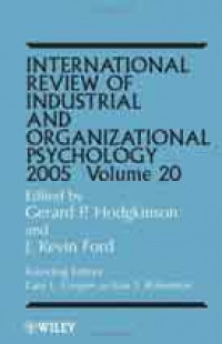 International Review of Industrial and Organizational Psychology