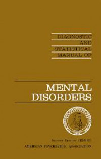 Diagnostic and Statistical Manual of Mental Disorders