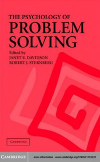 The Psychology of Problem Solving