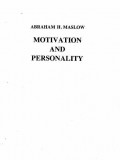 Motivation and Personality