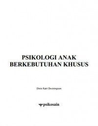 Psikologi Anak Berkebutuhan Khusus