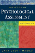 HANDBOOK OF PSYCHOLOGICAL ASSESSMENT