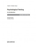 Psychological Testing: An Introduction