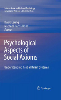 Psychological Aspects of Social Axioms