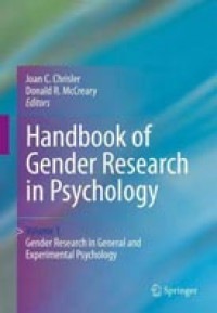 Handbook of Gender Research in Psychology