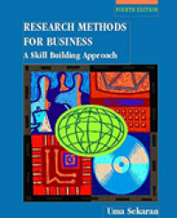 Research Methods For Business: A Skill Building Approach