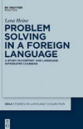 Problem Solving in a Foreign Language: a Study in Content and Language Integrated Learning