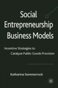 Social Entrepreneurship Business Models: Incentive Strategies to Catalyze Public Goods Provision.