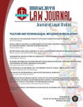 Brawijaya Law Journal: Journal of Legal Studies