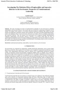 Investigating the Mediation Effect of Employability and Innovative Behavior on Job Involvement: Perspective of Transformational Leadership