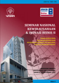 Seminar Nasional Kewirausahaan dan Inovasi Bisnis II 2012 (SNKIB II 2012): Peran Wirausaha Dalam Meningkatkan Keunggulan Kompetitif Nasional Melalui Ekonomi Kreatif (Buku II)