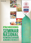 Seminar Nasional Kewirausahaan dan Inovasi Bisnis V 2015