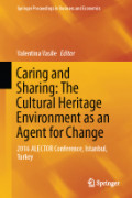 Caring and Sharing: The Cultural Heritage Environment as an Agent for Change 2016 ALECTOR Conference, Istanbul, Turkey