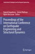 Proceedings of the International Conference on Earthquake Engineering and Structural Dynamics