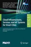 Cloud Infrastructures, Services, and IoT Systems for Smart Cities