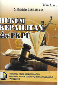 Hukum Kepailitan dan PKPU