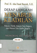 Derap Langkah Menabur Keadilan Hukum, Politik, Hukum Tata Negara, dan Hukum Tata Usaha Negara