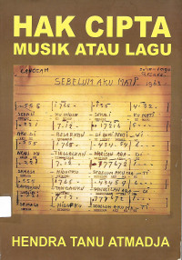 Hak Cipta Musik Atau Lagu