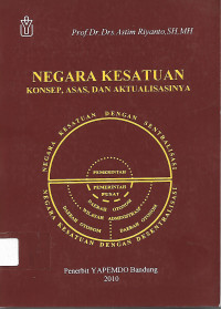 Negara Kesatuan: Konsep, Asas, Dan Aktualisasinya