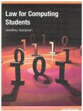 LAW FOR COMPUTING STUDENTS