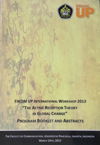 FIKOM UP International Workshop 2013 : The Active Reception Theory in Global Change