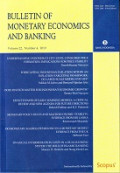Bulletin of Monetary Economics and Banking Volume 22, Number 4, 2019