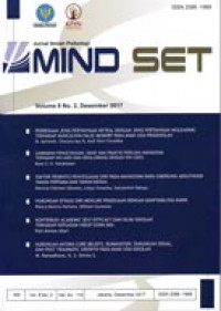 Mind Set: Jurnal Ilmiah Psikologi Vol. 7, No. 2, Desember 2016