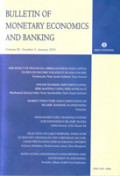 Bulletin of Monetary Economics and Banking Volume 20, Number 3, January 2018