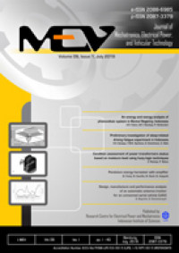 Journal of Mechatronics, Electrical Power, and Vehicular Technology