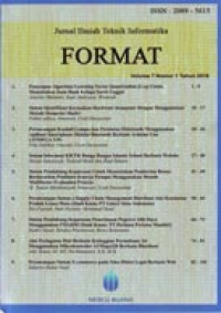 Jurnal Ilmu Komputer Format: Volume 7 Nomor 1 Tahun 2018