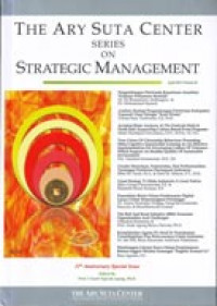 The Ary Suta Center Series on Strategic Management April 2019 Volume 45