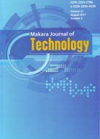 Makara: Journal of Technology Volume 21 August 2017 Number 2