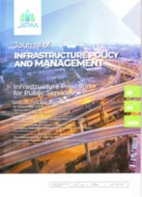 Journal of Infrastructure Policy and Management Volume 01 Number 01 July 2018