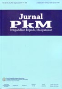 Jurnal PkM (Pengabdian kepada Masyarakat) Volume 02 No.02, Mei-Agustus 2019