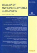 Bulletin of Monetary Economics and Banking Volume 22, Number 3, 2019