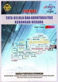 Jurnal Tata Kelola dan Akuntabilitas Keuangan Negara Volume 7, Number 1, Jan-Jun 2021