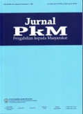 Jurnal PkM (Pengabdian kepada Masyarakat) Volume 04 No.01, Januari-Februari 2021