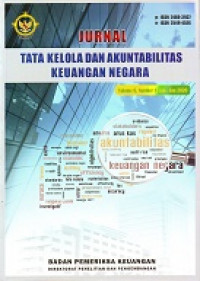 Jurnal Tata Kelola dan Akuntabilitas Keuangan Negara Volume 6, Number 1, Jan-Jun 2020