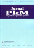 Jurnal PkM (Pengabdian kepada Masyarakat) Volume 05 No.04, Juli-Agustus 2022