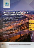 Journal of Infrastructure Policy and Management Volume 04 Number 01 July 2021