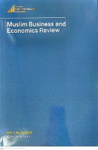 Muslim Business And Economics Review Vol. 1, No. 2, 2022