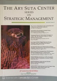 The Ary Suta Center Series On Strategic Management April 2018, Volume 41