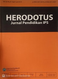 Herodotus: Jurnal Pendidikan IPS Vol.02 No.01 April-Juli 2019