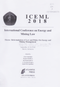 INTERNATIONAL CONFERENCE ON ENERGY AND MINING LAW