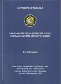 Rekayasa Material Komposit Untuk Aplikasi Thermal Energy Storage