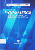 E-COMMERCE PILIHAN HUKUM DAN PILIHAN FORUM