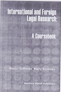 INTERNATIONAL AND FOREIGN LEGAL RESEARCH