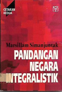 Pandangan Negara Integralistik