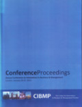 Conference Proceedings: Annual Conference on Innovations in Business & Management